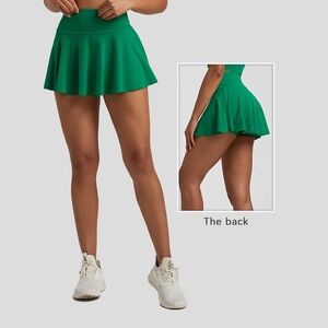 Green Women's Active Skirt
